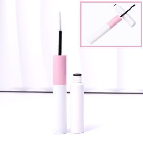 Eyelash Bond and Seal for DIY Lash Clusters Long Lasting Lash Glue Hold 48-72 Hours Waterproof Mascara Wand Makeup (Color: White)