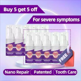 Effective Teeth Whitening Tooth decay repair Calculus Plaque Periodontitis Remove Cavities (Color: Buy 5 get 5 free)
