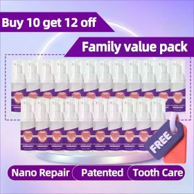 Effective Teeth Whitening Tooth decay repair Calculus Plaque Periodontitis Remove Cavities (Color: Buy 10 get 12 free)