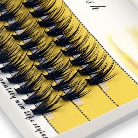 20D/30D Mink Eyelashes 1 Box/60 Bundles Natural Eyelash extension 3D Russia Individual Eyelash Cluster Makeup Tools Lashes Cilia (Color: 30D, Curl, Thickness, Length: dd, 0.07mm, 14mm)