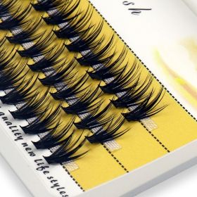 20D/30D Mink Eyelashes 1 Box/60 Bundles Natural Eyelash extension 3D Russia Individual Eyelash Cluster Makeup Tools Lashes Cilia (Color: 30D, Curl, Thickness, Length: dd, 0.07mm, 9mm)