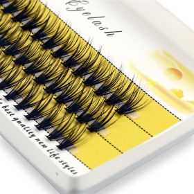 20D/30D Mink Eyelashes 1 Box/60 Bundles Natural Eyelash extension 3D Russia Individual Eyelash Cluster Makeup Tools Lashes Cilia (Color: 20D, Curl, Thickness, Length: D, 0.07mm, 10mm)