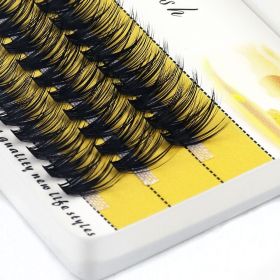20D/30D Mink Eyelashes 1 Box/60 Bundles Natural Eyelash extension 3D Russia Individual Eyelash Cluster Makeup Tools Lashes Cilia (Color: 40D, Curl, Thickness, Length: dd, 0.07mm, 14mm)