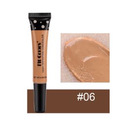 Full Cover Liquid Concealer 8 Color BB Cream Foundation Air-permeable Natural Brightening Makeup Eye Dark Circles Cream Cosmetic (Color: 06)