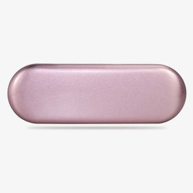 GLAMLASH Eyelashes Tweezers Box Exquisite Tinplate Protection Storage Box Eyelash Lash Extension Beauty Pencil Case Makeup Tools (Color: Pink)