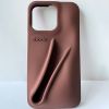 Rhode Autumn New Edition DIY Lipstick Lip Holder Soft Silicone Case for IPhone 16 15 14 13 12 11 Pro Max Plus Phone Stand Cover