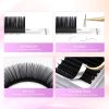 NAGARAKU Classic 16rows/case 7~25mm Mix Premium Natural Synthetic Mink Individual Eyelash Extension Supplies Makeup Cilios