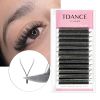 TDANCE 8-15MIX YY Shape Hand Woven Premium Mink Soft Light Natural Eyelashes Extension Makeup Mesh Net Cross False Eyelash